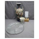 Decorative Piece Set with Vase and More