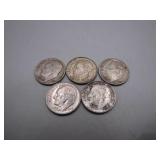 1960s Silver Roosevelt Dime Collection
