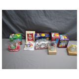 Snow Domes and Disney Ornaments