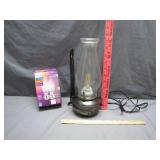 Electrified Vintage-Style Oil Lamp