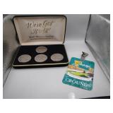 1998 Reno 95th Annual Champ Tokens & Badge