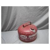 Eagle Red Galvanized Gasoline Can