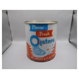 Vintage Virginia Fresh Oysters Pint Size Can