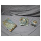 Torello Green Onyx Desk Set ï¿½ 3 Pieces
