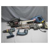 Power Tools Lot With Ryobi And Craftsman