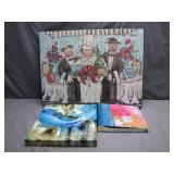 2 Canvas Artworks and Unique Photo Album