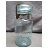 Lightning Putnam Mason Jar with Glass Lid