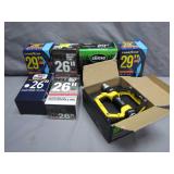 Bicycle Tubes and Pedals Lot ï¿½ Assorted Sizes