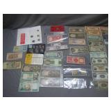 Worldwide Currency and Coin Collection