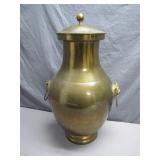 Brass Vessel With Decorative Side Handles