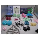 Gorgeous Lot of Colored Costume Earrings