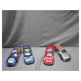 4 NASCAR Diecast Cars