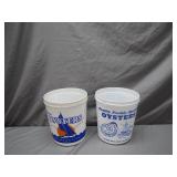 2 Oyster Buckets
