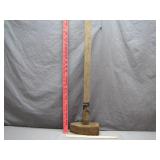 Rustic Wooden-Handled Sledgehammer
