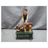 Cast Iron Woodcutter Mechanical Bank