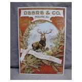 John Deere 50th Anniversary Tin Sign