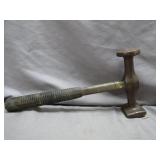 Vintage Auto Body Hammer with Dual Heads