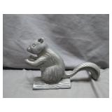 Pewter Squirrel Nutcracker With Base
