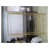 Functional Wooden Freestanding Garment Rack