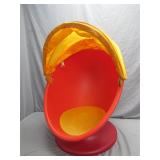 Retro IKEA Pod Chair With Canopy