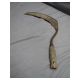 Rustic Handcrafted Curved Sickle
