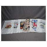 Seven Themed Decorative Flags