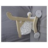 Childï¿½s Wooden Toy Shopping Cart