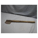 Rustic Wooden-Handled Hand Tool