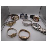 Nine Assorted Watches