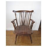 Elegant Wooden Spindle-Back Chair