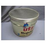 Utz Regular Tin with Vintage Branding