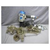 Hitachi Coil Roofing Nailer with Nails