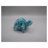 Turquoise Stone Turtle Figurine