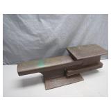 Steel Railroad Track Anvil with Welded Design