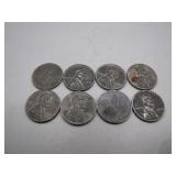(6) 1943 Steel Pennies