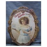 Bordenï¿½s Eagle Brand Advertising Sign