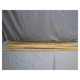 Vintage Wooden Advertising Rulers