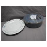 Handcrafted Shabon Yaki Ceramic Dish Set