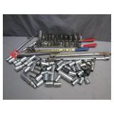 Socket Set With Ratchets and Accessories