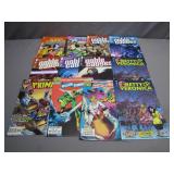 12 Comic Books Featuring Various Titles