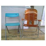 Retro Folding Chairs