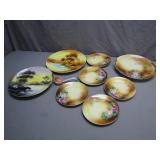 Noritake Hand-Painted Porcelain Set, Made in Japan