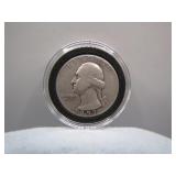 1952-D Washington Silver Quarter