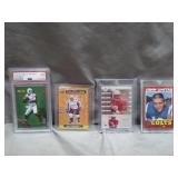 Four Sports Trading Cards Collection