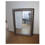 Framed Wall Mirror, 31 Inches x 43 Inches