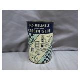 Old Reliable Casein Glue Tin, Unopened