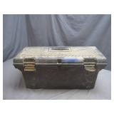 Hard-Shell Tool Box With Contents