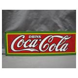 Drink Coca-Cola Tin Advertising Sign