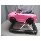 Pink Mustang Baby Walker