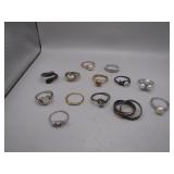 Costume Rings, Various Sizes